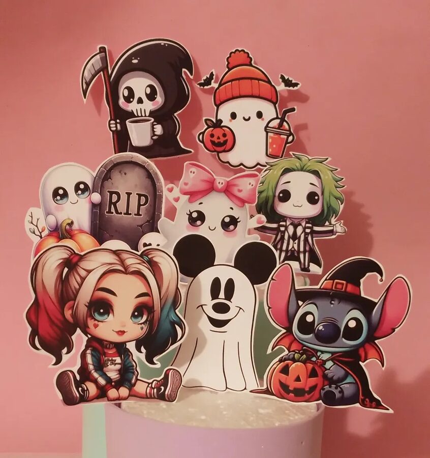 Stickers temáticos de Halloween