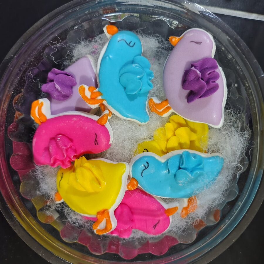 Pajaritos de fondant